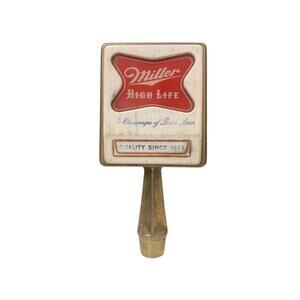 VTG 1950S MILLER HIGH LIFE BEER TAP HANDLE Rare